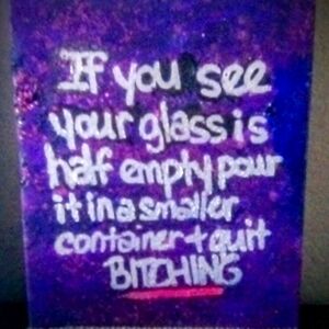 Motivational Quote Painting